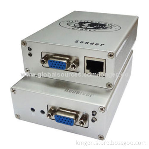 VGA Extender by Cat5e with Audio, POE, up to 200m, 1920x1080New